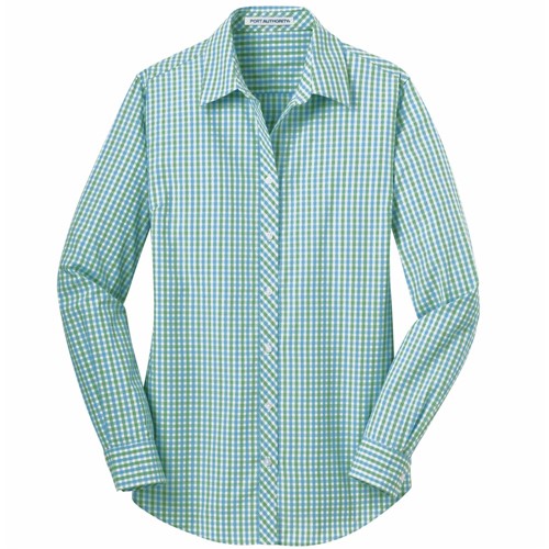 Port Authority LADIES' L/S Gingham Easy Care Shirt