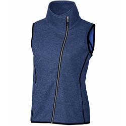 Cutter & Buck | C&B Mainsail Sweater Knit Ladies Asymmetrical Vest