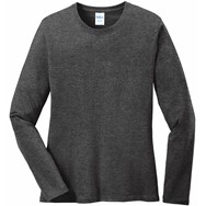 Port & Company L/S LADIES' 100% Cotton T-Shirt