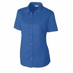 Clique by Cutter Buck | CLIQUE LADIES' S/S Avesta Twill Shirt