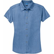 P&C Ladies S/S Value Denim Shirt