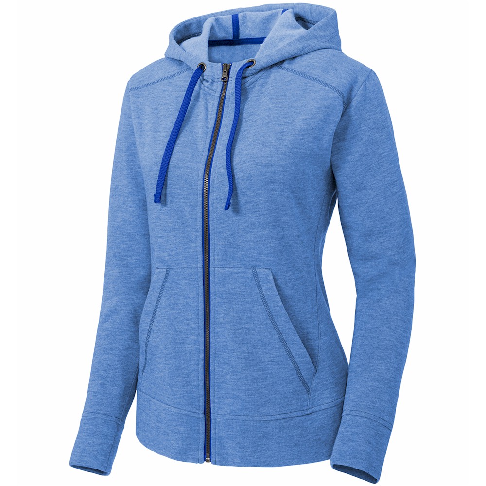 Sport-tek | SportTek Ladies Fleece Full-Zip Hooded Jacket