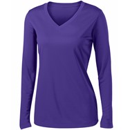 Sport-Tek LADIES' L/S V-Neck Competitor Tee