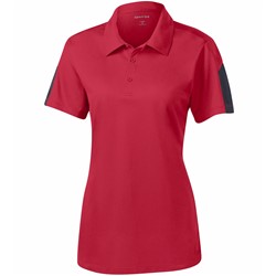 Sport-tek | Sport-Tek LADIES' Active Textured Colorblock Polo