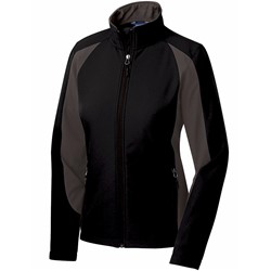 Sport-Tek LADIES' Colorblock Soft Shell Jacket