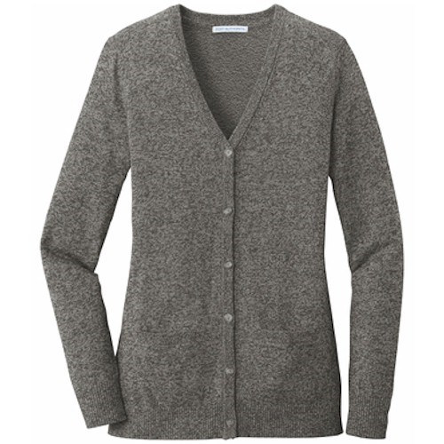 Port Authority ® Ladies Marled Cardigan Sweater