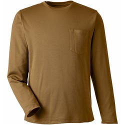 Harriton | Charge Snag and Soil Protect LS T-Shirt 