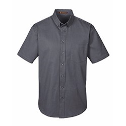 Harriton | 100% Cotton SS Twill Shirt with Teflon 