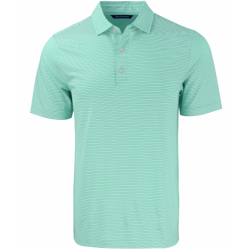 Cutter & Buck | C&B Forge Eco Double Stripe Stretch Recycled Polo