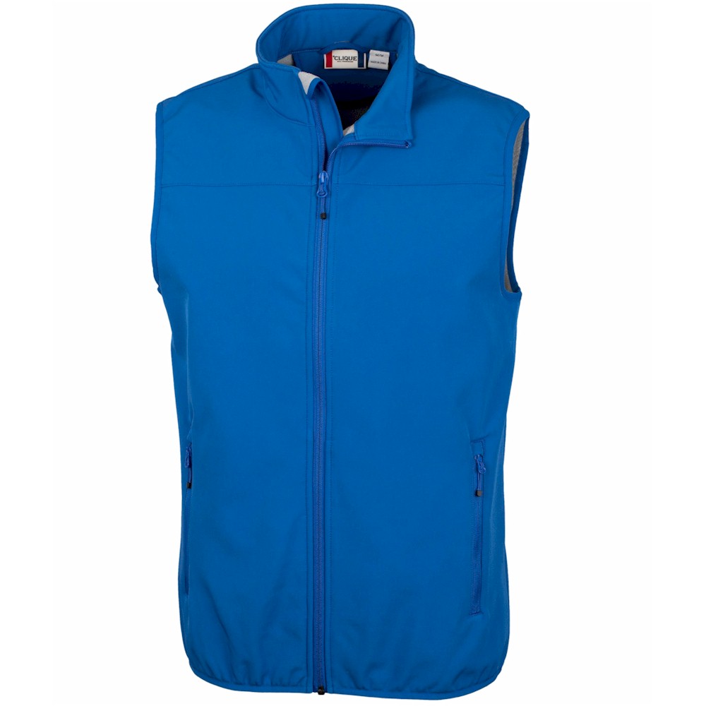 Clique by Cutter Buck | Clique Trail Stretch Softshell Full Zip Vest
