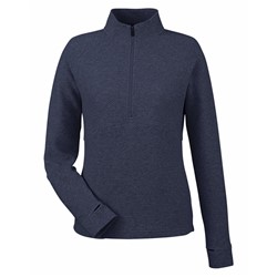 North End Ladies' Spirit Textured Quarter-Zip