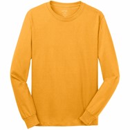 Port Authority L/S 5.4oz 100% Cotton T-Shirt