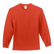 Port & Company TALL L/S T-Shirt w/ Pocket