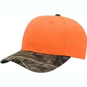 Richardson Blaze Orange & Camo Hat | R883