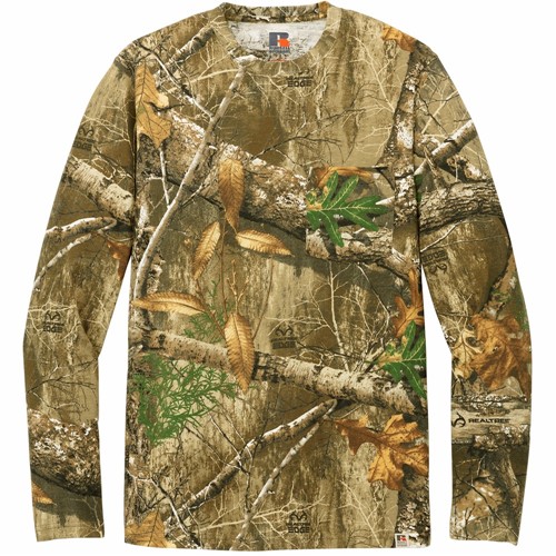Russell Outdoors Realtree LS Pocket Tee