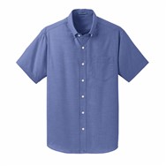 Port Authority S/S SuperPro Oxford Shirt