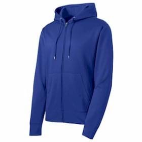Sport-Tek Sport-Wick Fleece Full Zip Hooded Jacket