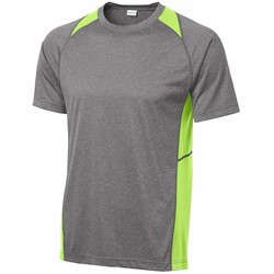 Sport-Tek Heather Colorblock Contender Tee