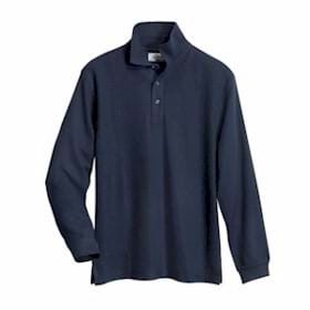Tri-Mountain Enterprise L/S Easy Care Knit Shirt