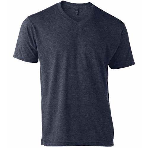Tultex | - Unisex Poly-Rich V-Neck T-Shirt