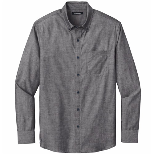 Port Authority® LS Chambray Easy Care Shirt