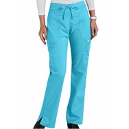 Cherokee Mid Rise Moderate FlareScrub Pant